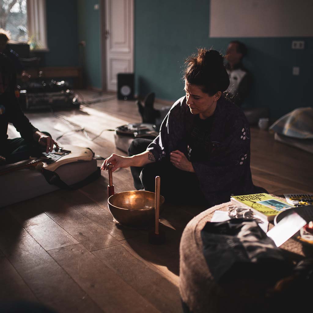 Exploring Liminal space with live sound scapes.