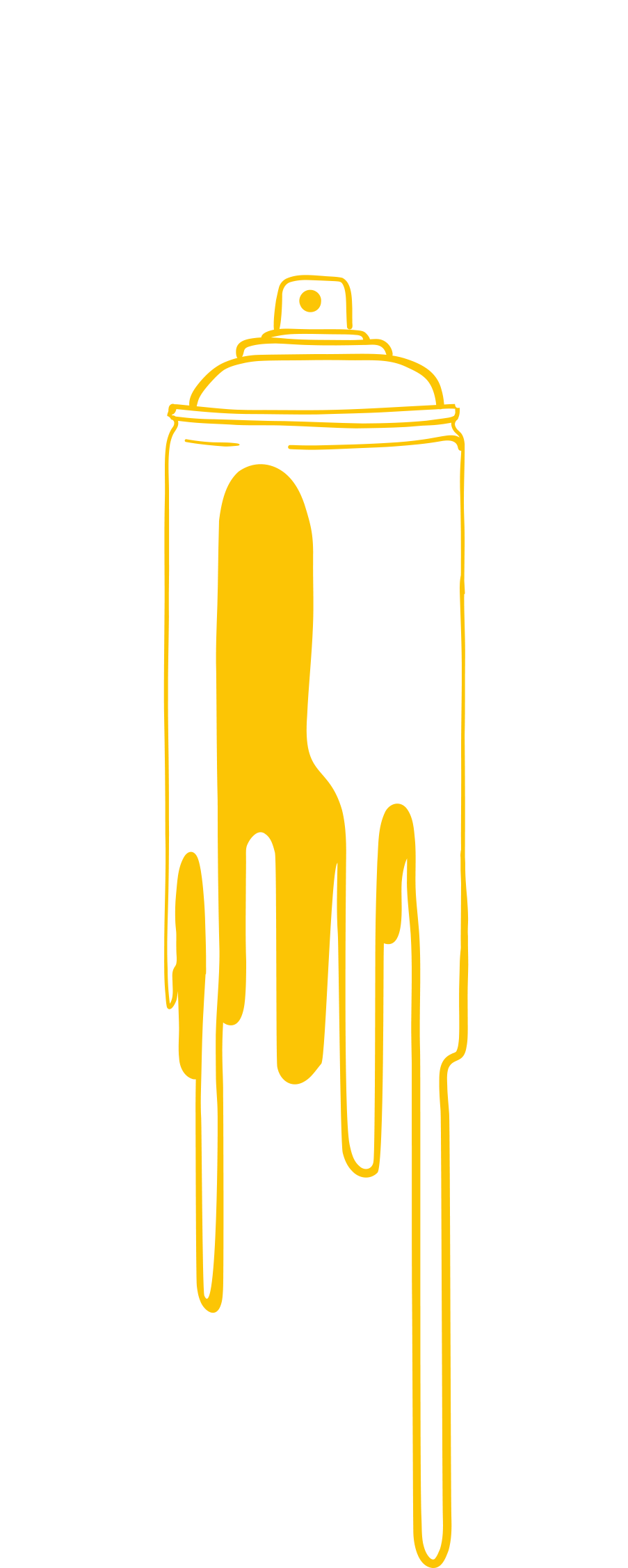 A naked figure with yellow shoes and an eye-shaped head is standing on its head.